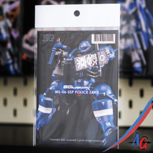 g rework hg police zaku water decal
