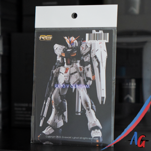 g rework rg nu gundam water decal