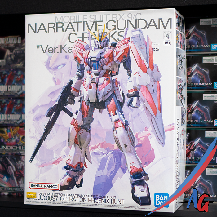 mg narrative gundam c packs ver. ka. mg narrative gundam c packs ver. ka.