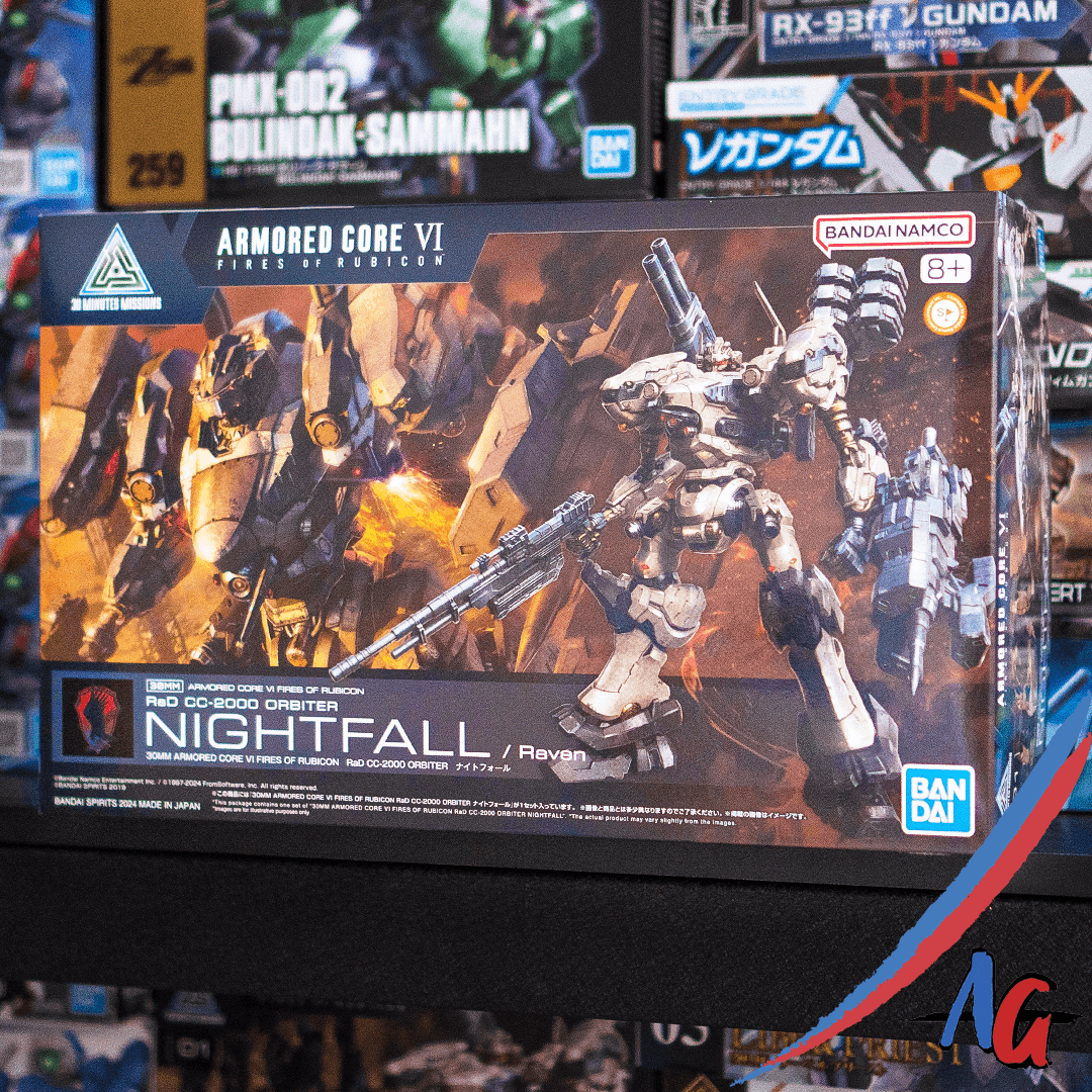 30mm armored core vi fires of rubicon nightfall / raven
