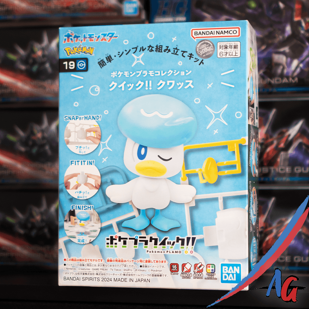 pokemon plamo collection quick!! pokepla 19 quaxly pokemon plamo collection quick!! pokepla 19 quaxly