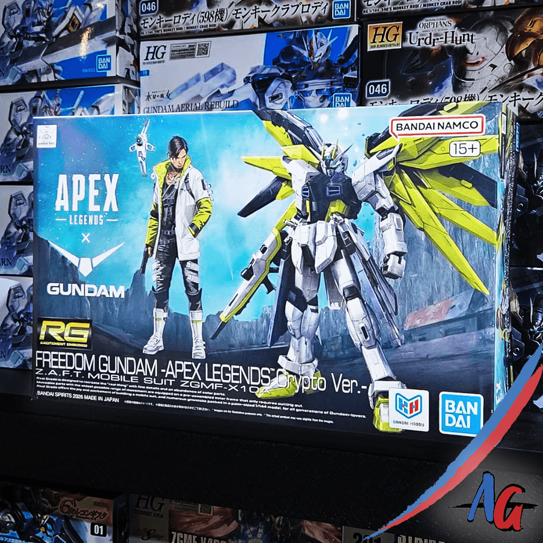 rg freedom gundam crypto ver